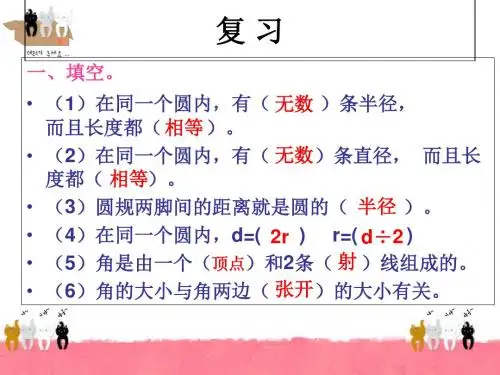 扇形的认识课件(共23张PPT)