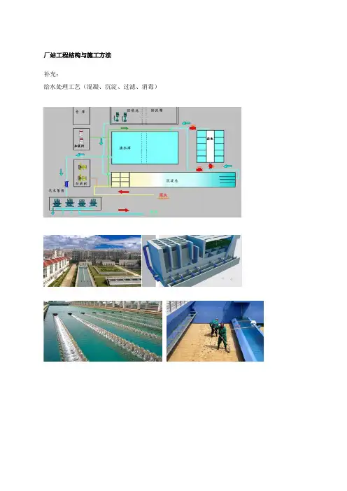 2021一级建造师执业资格考试市政公用工程管理与实务厂站工程结构与施工方法讲义