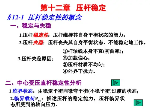 欧拉临界应力  屈曲计算