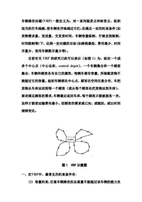 车辆路径问题资料