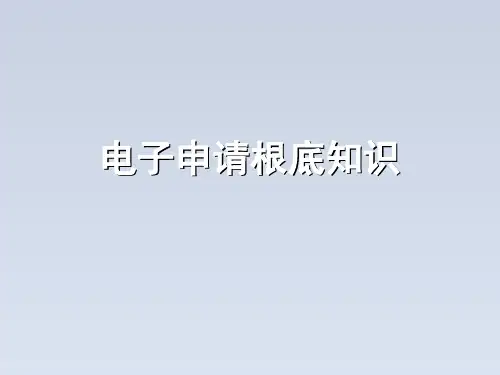 2024-专利电子申请流程及注意事项