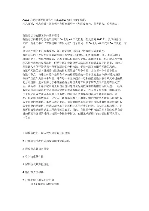 Ansys有限元分析