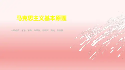 马克思主义基本原理PPT课件