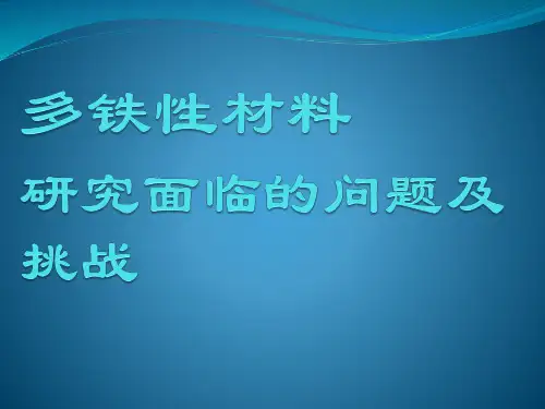 多铁性材料