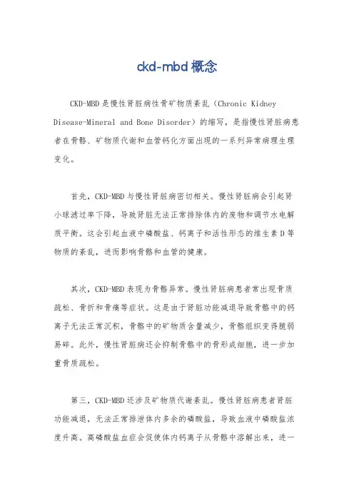 ckd-mbd概念