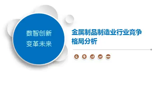 金属制品制造业行业竞争格局分析
