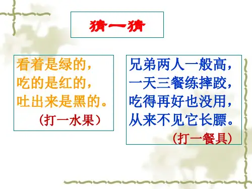 小学语文总复习—句式转换