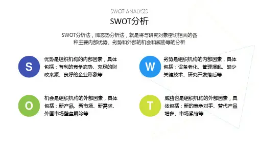 通用swot分析图形图表