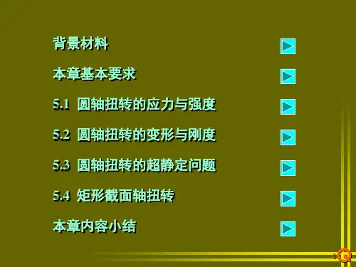 材料力学课件-扭转