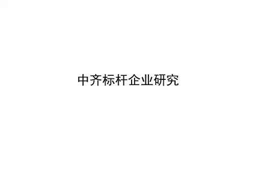 房地产标杆企业研究报告.pptx