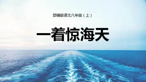 《一着惊海天》PPT优质课件