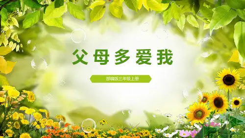 10父母多爱我课件(24张ppt)
