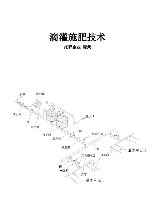 滴灌施肥注意事项
