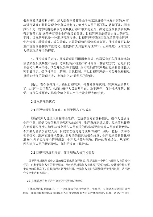 安全目视化
