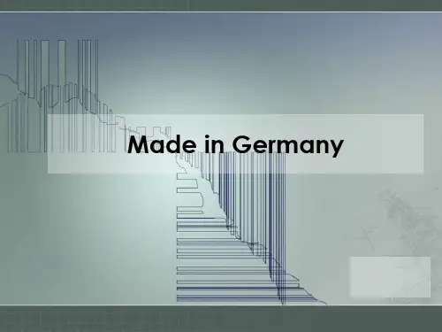 made in germany