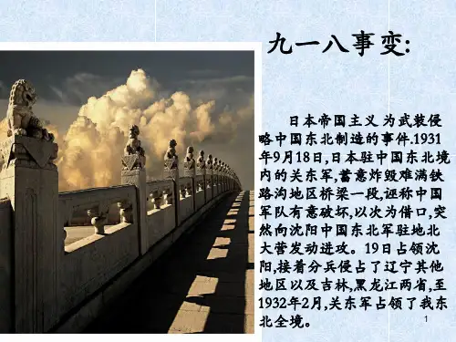 ppt卢沟桥烽火1