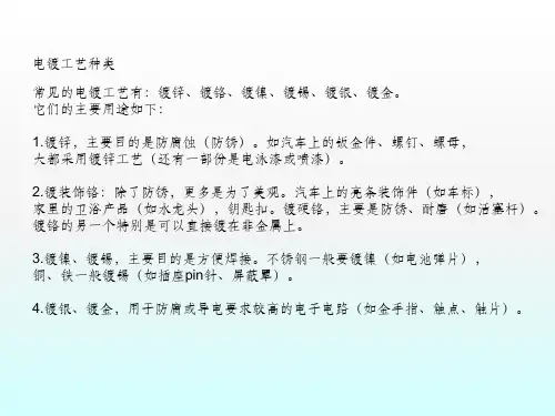 镀环保锌工艺