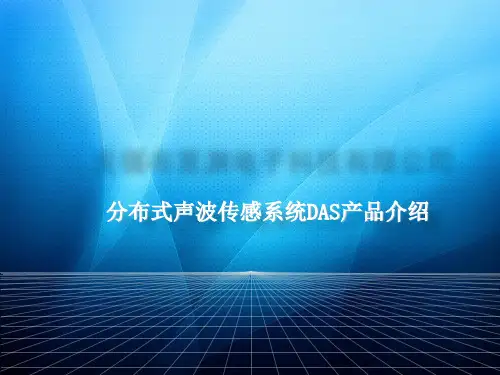 DAS声传感技术推介精品PPT课件