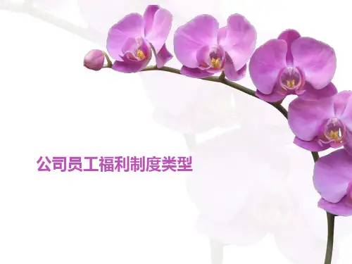公司员工福利制度类型