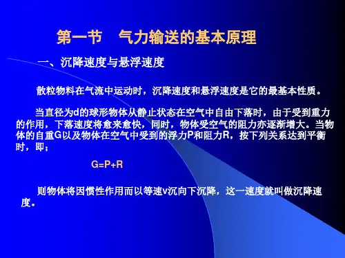 第六章-气力输送技术