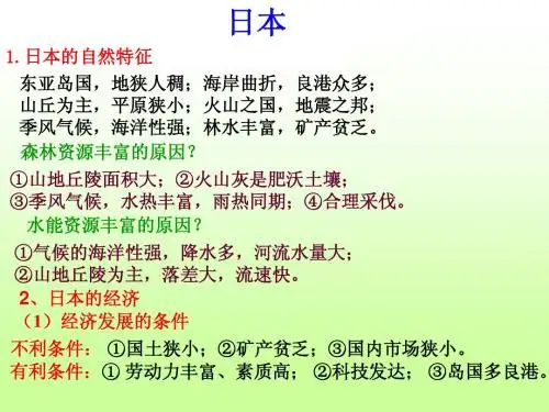 日本简介