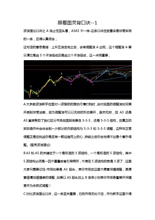 跟着图灵背口诀--1