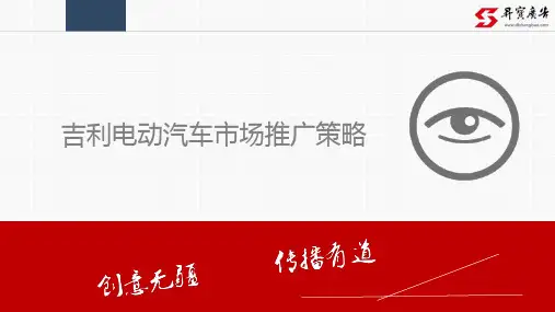 2014年吉利电动汽车市场推广