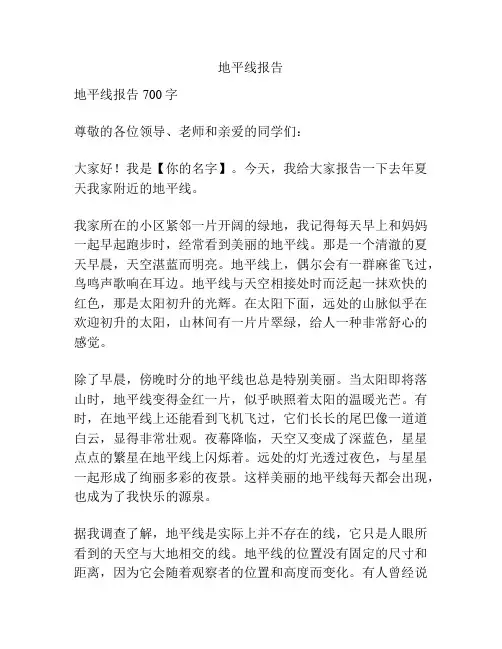 地平线报告