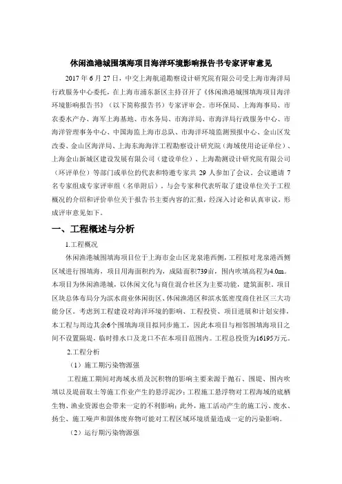 专家评审意见