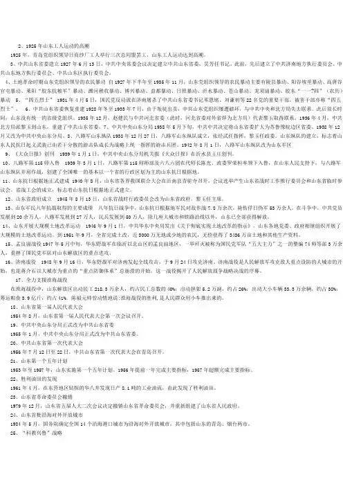山东党史部分