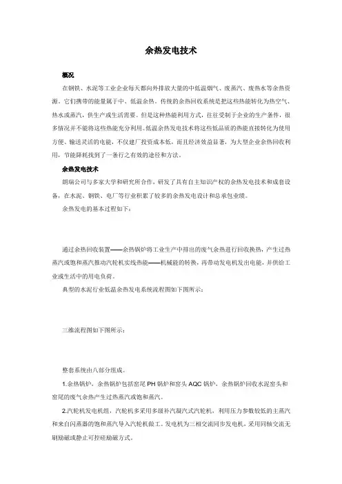 余热发电技术00