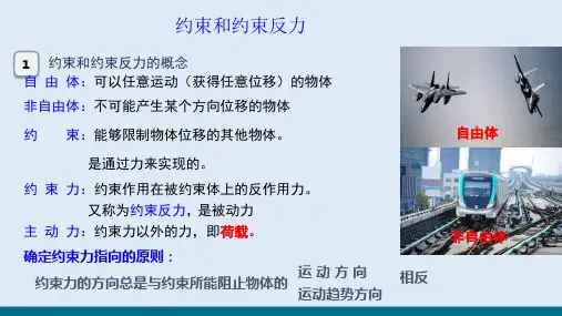 结构的计算简图及受力分析—支座的简化(建筑力学)