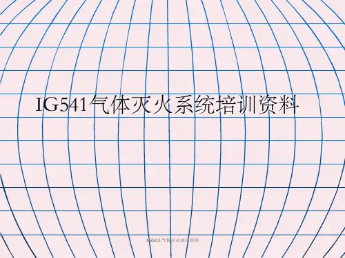 IG541气体灭火培训资料