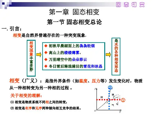 固态相变总论