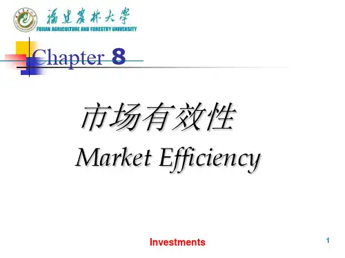 投资学第八章