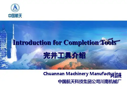 完井工具介绍中英文版