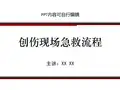 创伤现场急救流程PPT精品课程课件讲义