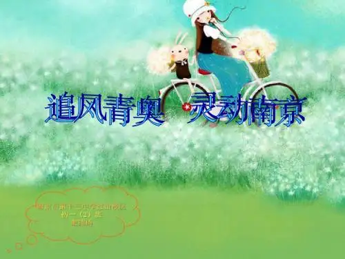 我自己制作的青奥PPT