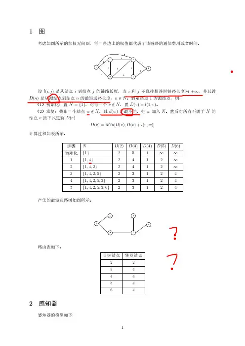 人工智能与神经网络考试例题