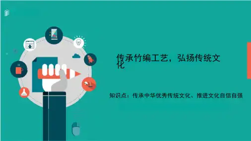 《电子商务》课程思政课件——传承竹编工艺,弘扬传统文化