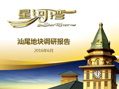 汕尾_保利金町湾_前期报告_星河湾地块调研报告