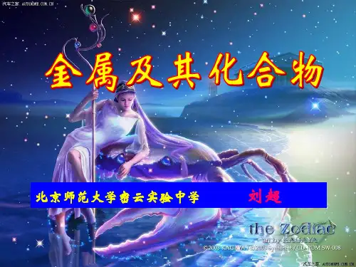 金属及其化合物ppt