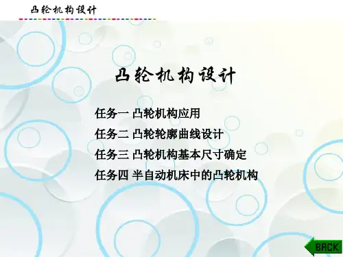 机械设计基础-凸轮机构设计