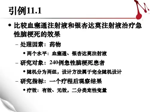 第11章 卡方检验