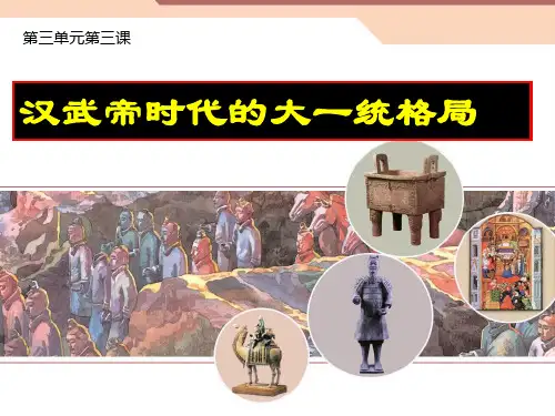 汉武帝时代的大一统格局(优秀版)