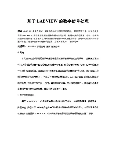 基于labview的数字信号处理
