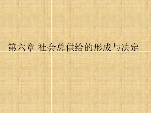 2018年学习社会总供给教材课件PPT