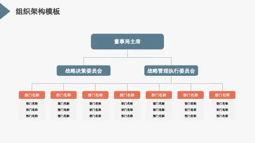 公司组织架构图模板(完整版)可编辑 (160)