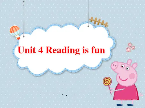 《Reading is fun》PPT