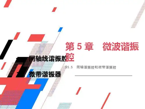 微波技术同轴谐振腔